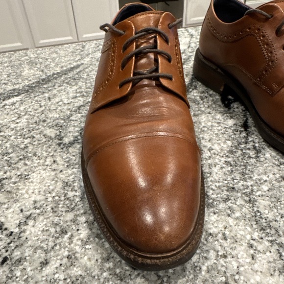Cole Haan C28882 Brown Leather Cap Toe Dress Shoes Mens Size 10 M‎ #007 - Picture 9 of 16